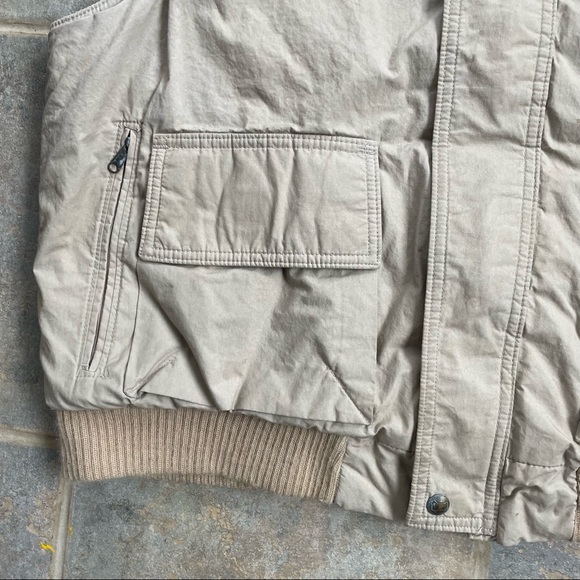 vintage woolrich flannel lined puffer vest - Picture 3 of 9